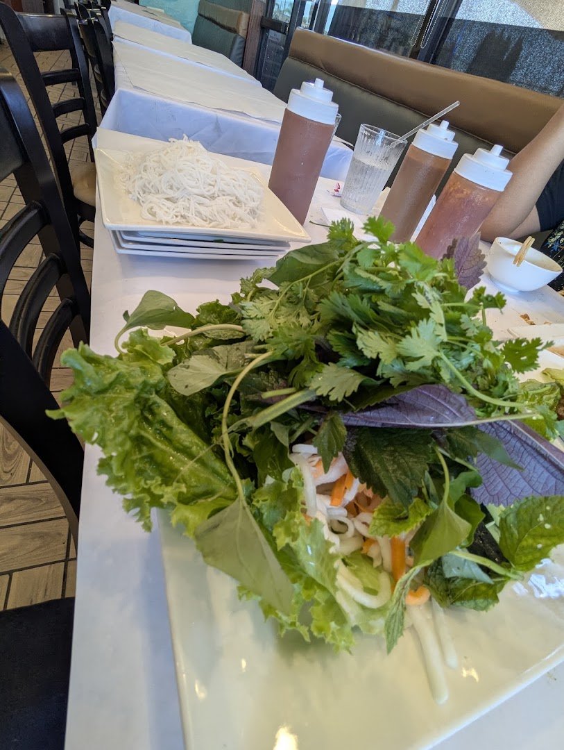 Vietnamese hot pot served for sharing.
