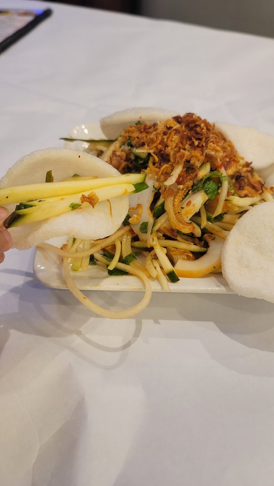 Vietnamese dishes arranged by category.